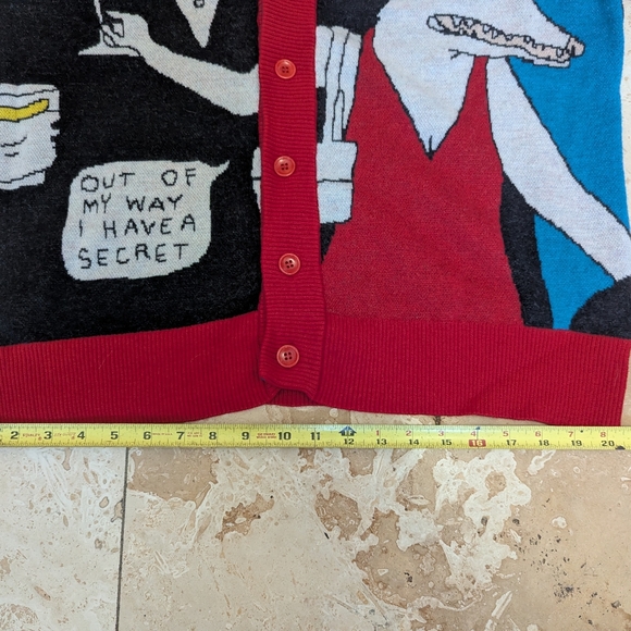 Wah-Wah Filthy ratbag Cardigan Sweater - Picture 11 of 12